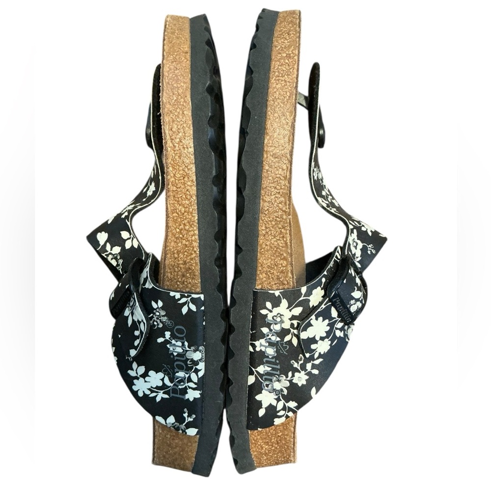 Birkenstock Papillo 230 36 Womens Gizeh Floral Thong Sandals Flip Flops - Picture 4 of 4